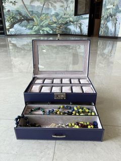 ROZEL Jewellery Box including necklaces