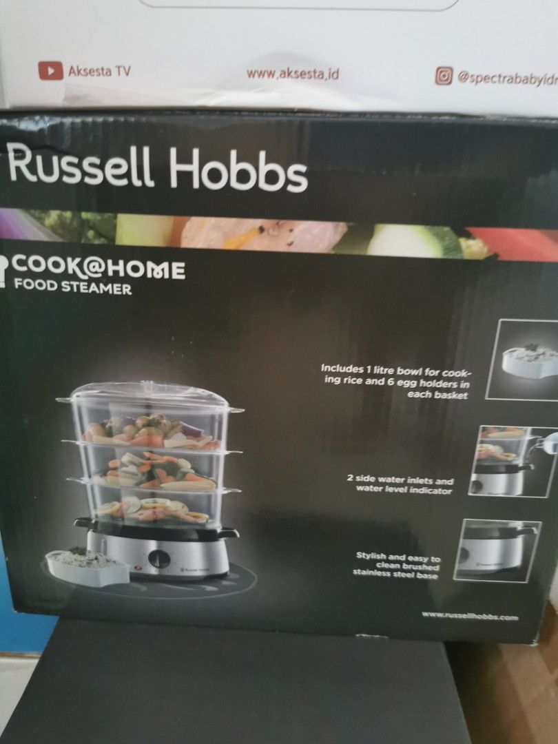 Russell Hobbs Food Steamer new, Elektronik, Lainnya di Carousell