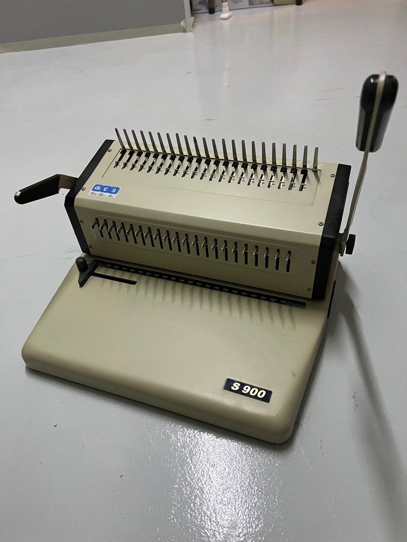 S900 binding machine, Computers & Tech, Office & Business Technology on