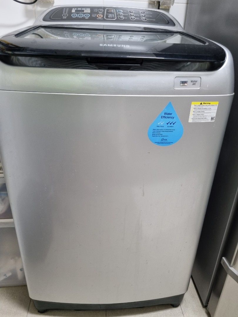 Samsung 10kg top load washing machine, TV & Home Appliances, Washing