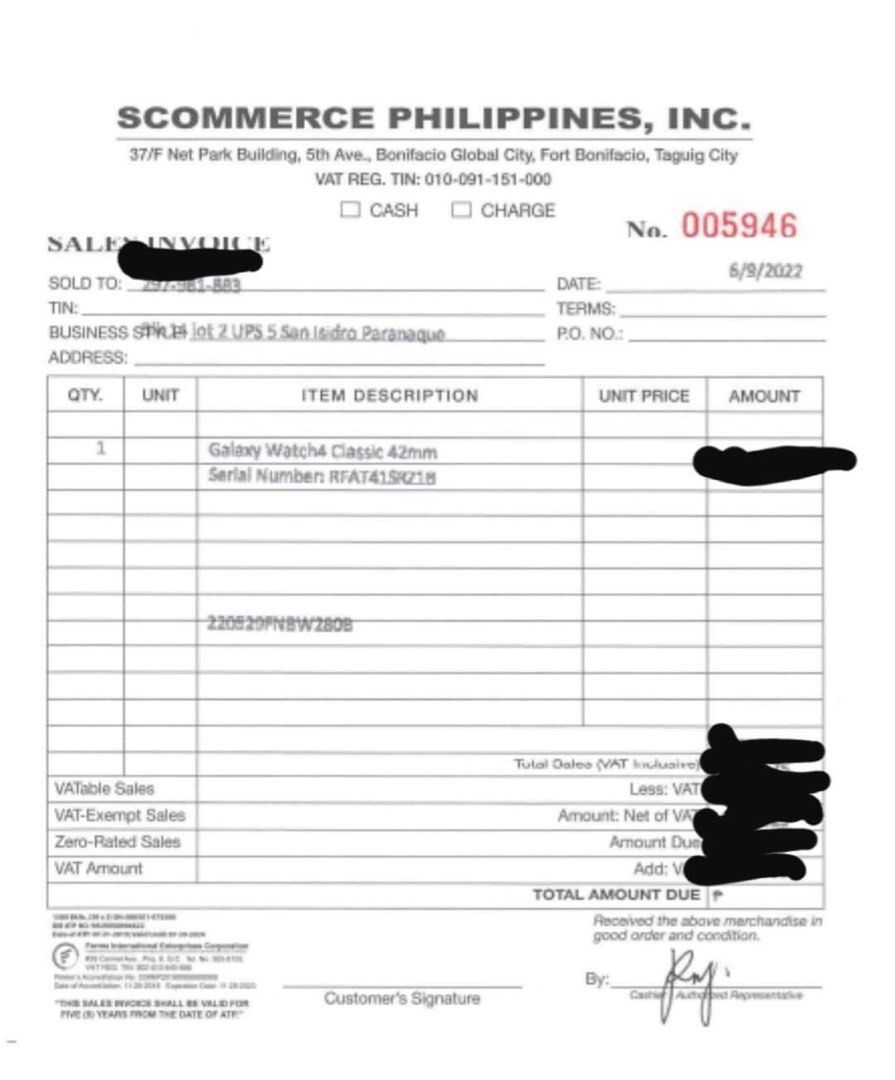 Samsung Smart watch classic 4, Men's Fashion, Watches & Accessories