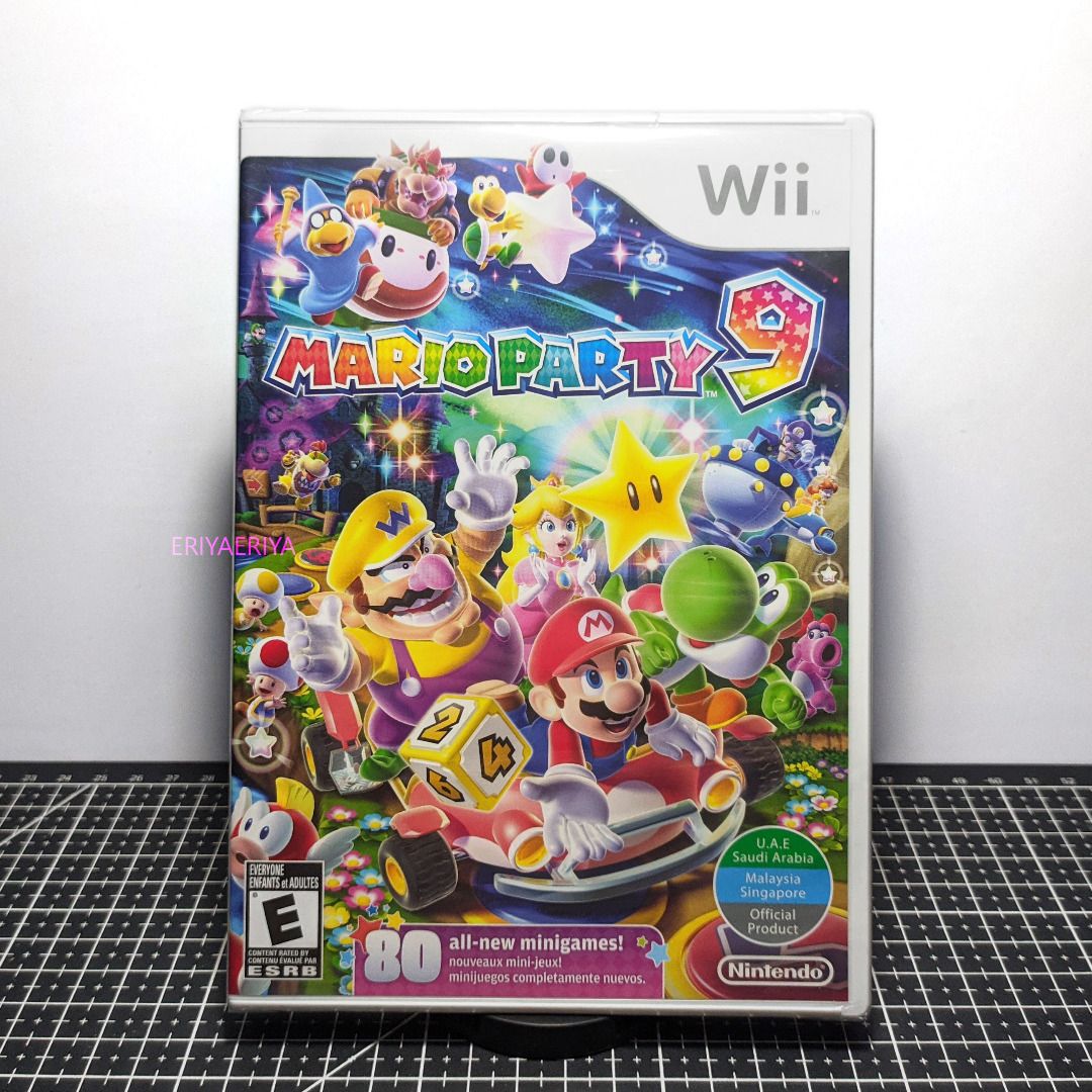 Sealed Mario Party 9 Nintendo Wii Game, Video Gaming, Video Games