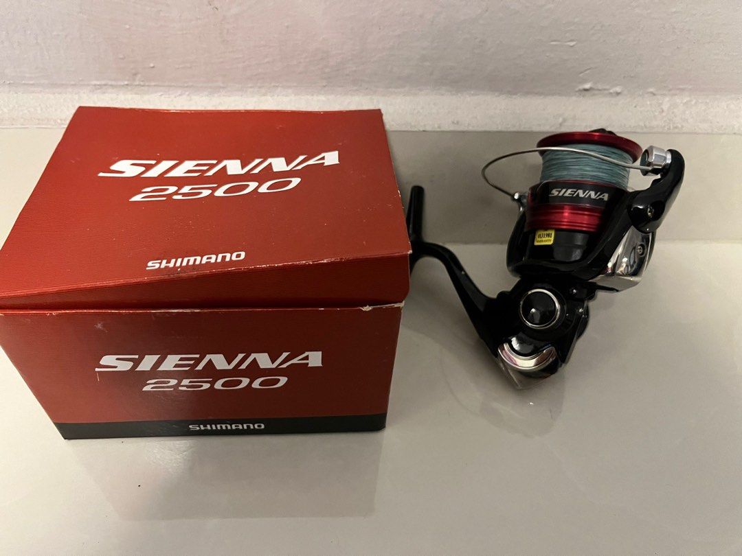 SIENNA 2500 fishing reel, Sports Equipment, Fishing on Carousell