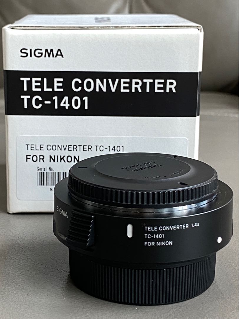 Sigma Tele Converter TC-1401, Photography, Lens & Kits on Carousell