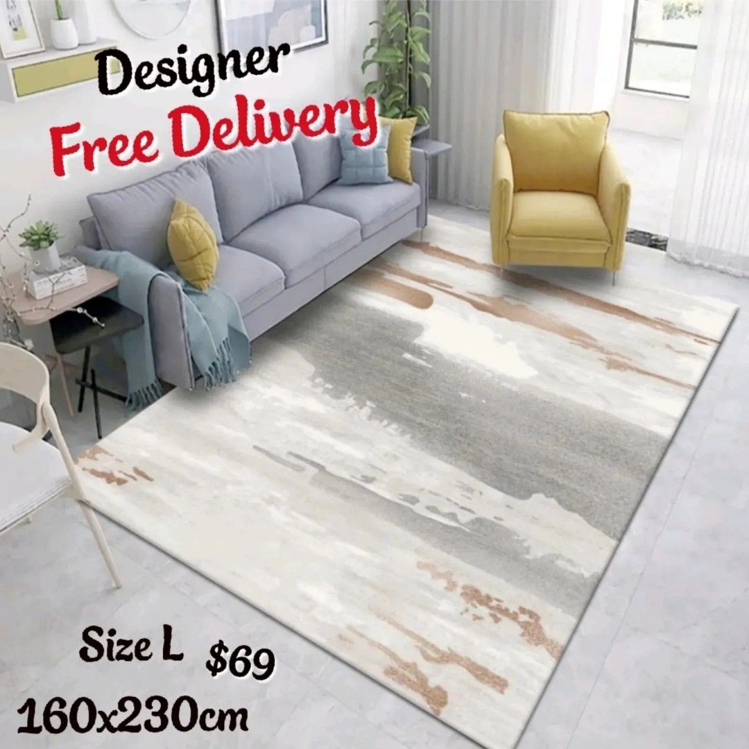 Simple Carpet Free Delivery, Furniture & Home Living, Home Decor