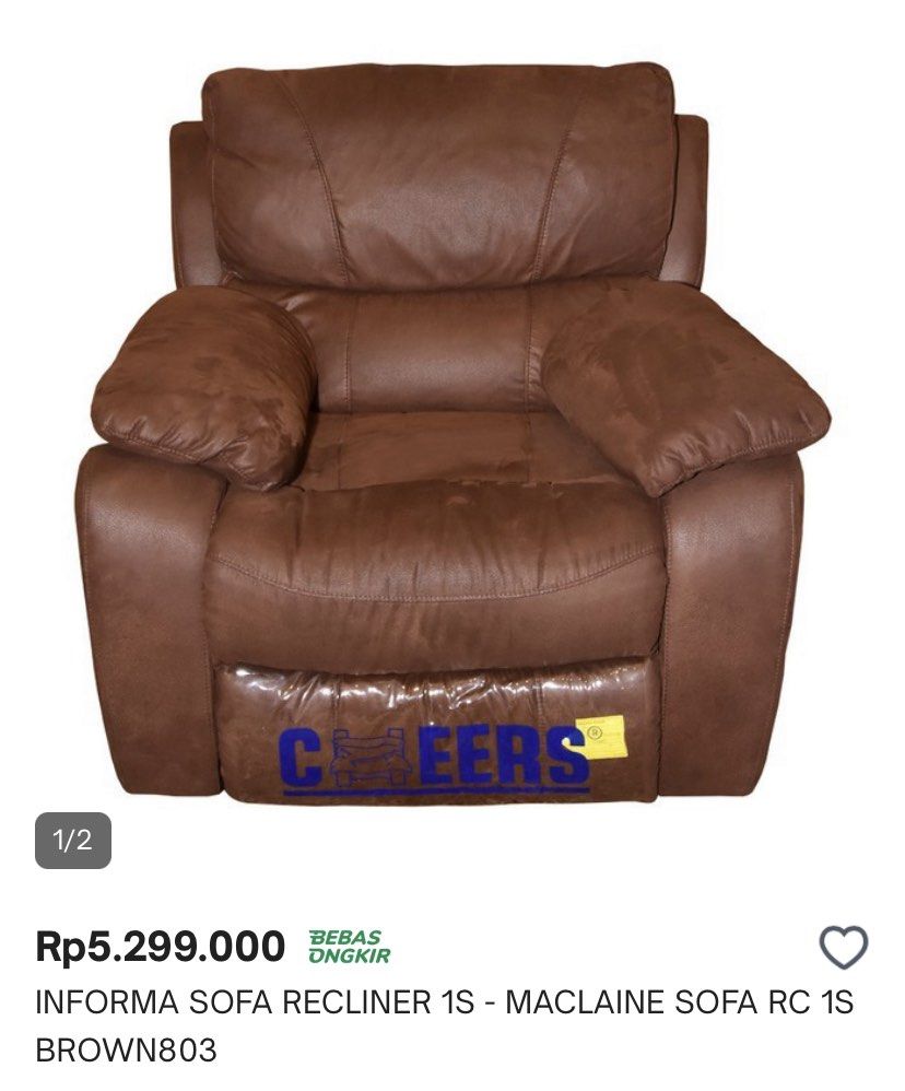 Harga sofa sales recliner informa