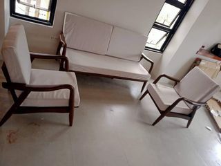 Solidwood armchair sofa