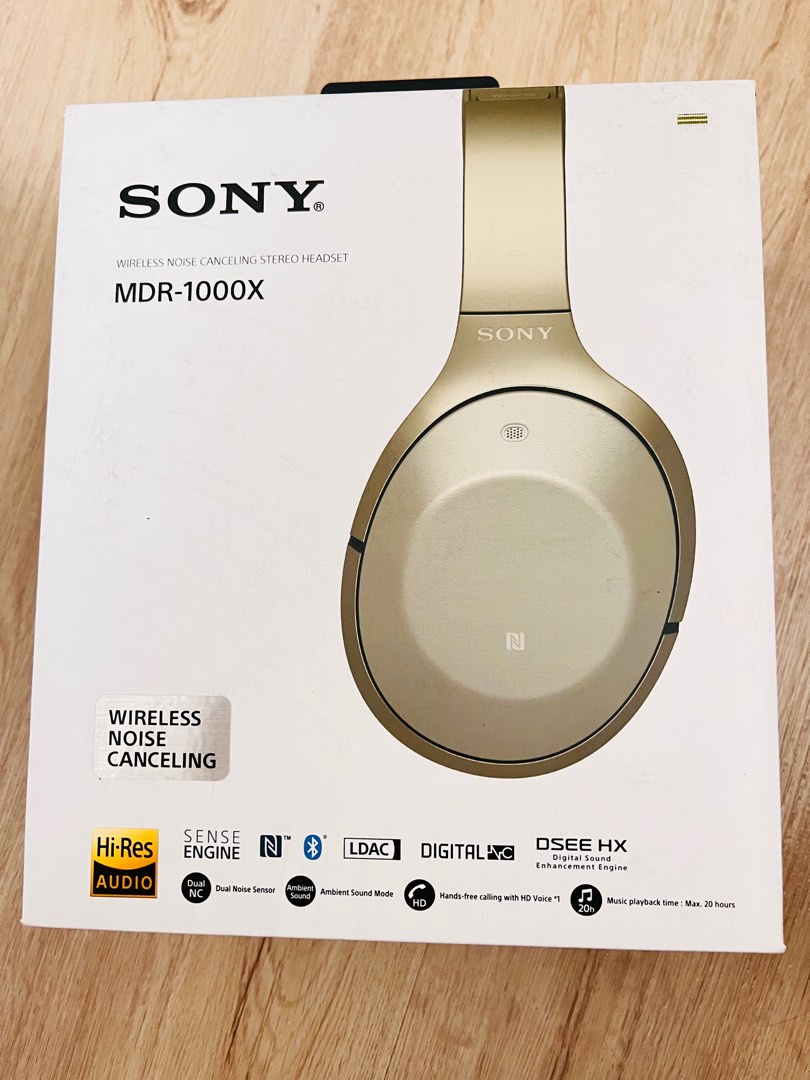 Sony Wireless Headphones 1000X, Audio, Headphones & Headsets on Carousell