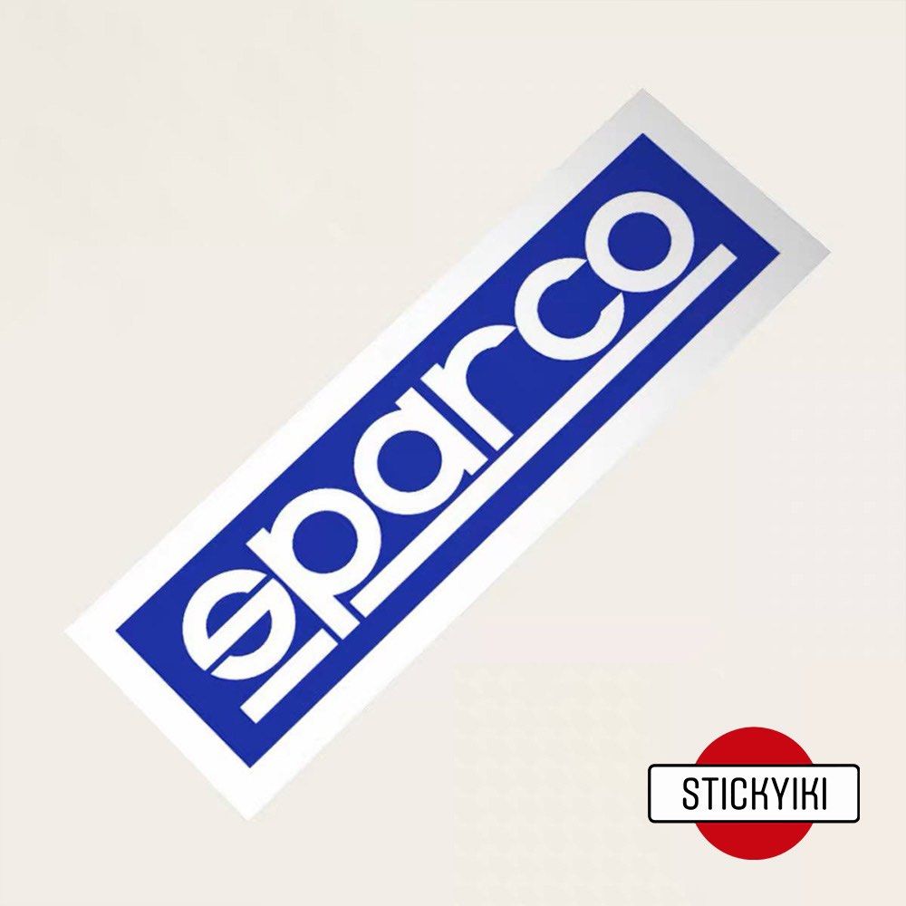 Sticker sparco hotsell
