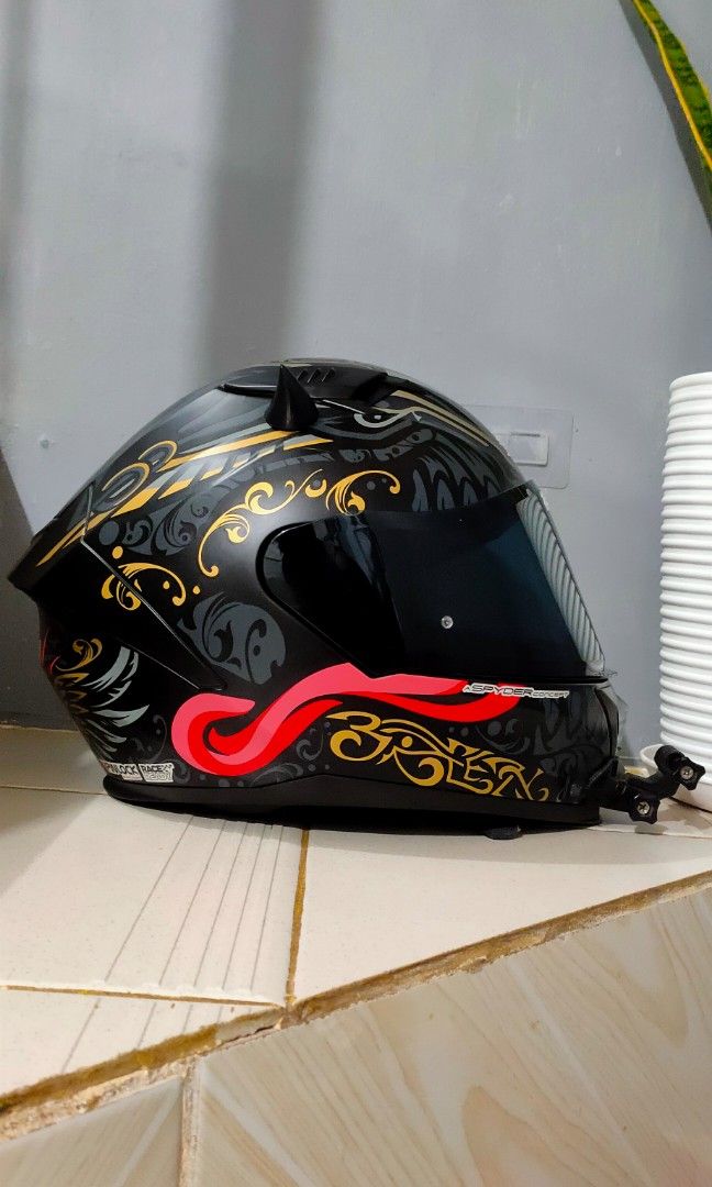 SPYDER FULL FACE HELMET Motorbikes Motorbike Parts Accessories
