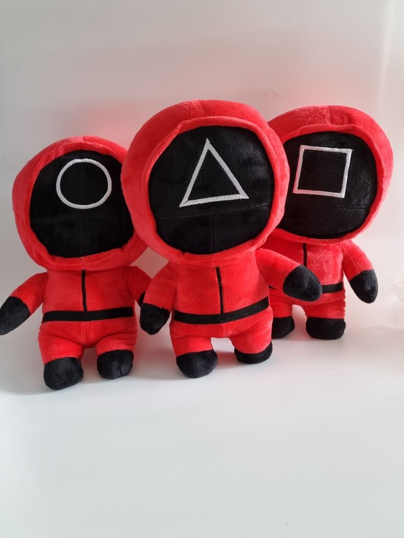 Squid Game Plush Dolls Toys, Hobbies & Toys, Toys & Games on Carousell