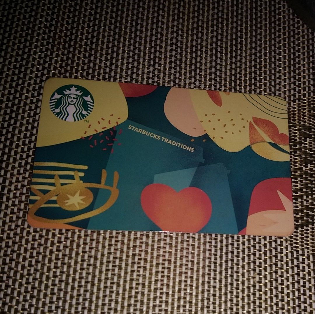 Starbucks Traditions 2022 18 stickers claiming card, Hobbies & Toys