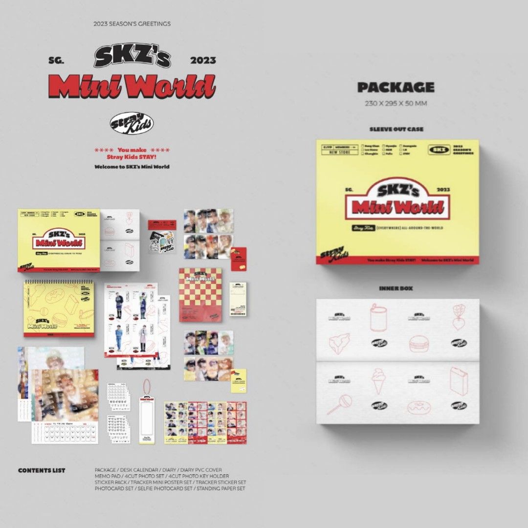 221204 Stray Kids - 2023 SEASON'S GREETINGS: SKZ'S Mini World