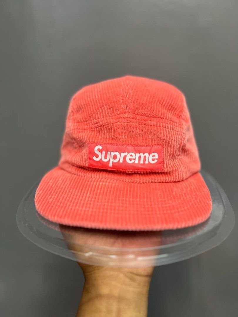 SUPREME CORDUROY BOX LOGO CAP Men s Fashion Watches