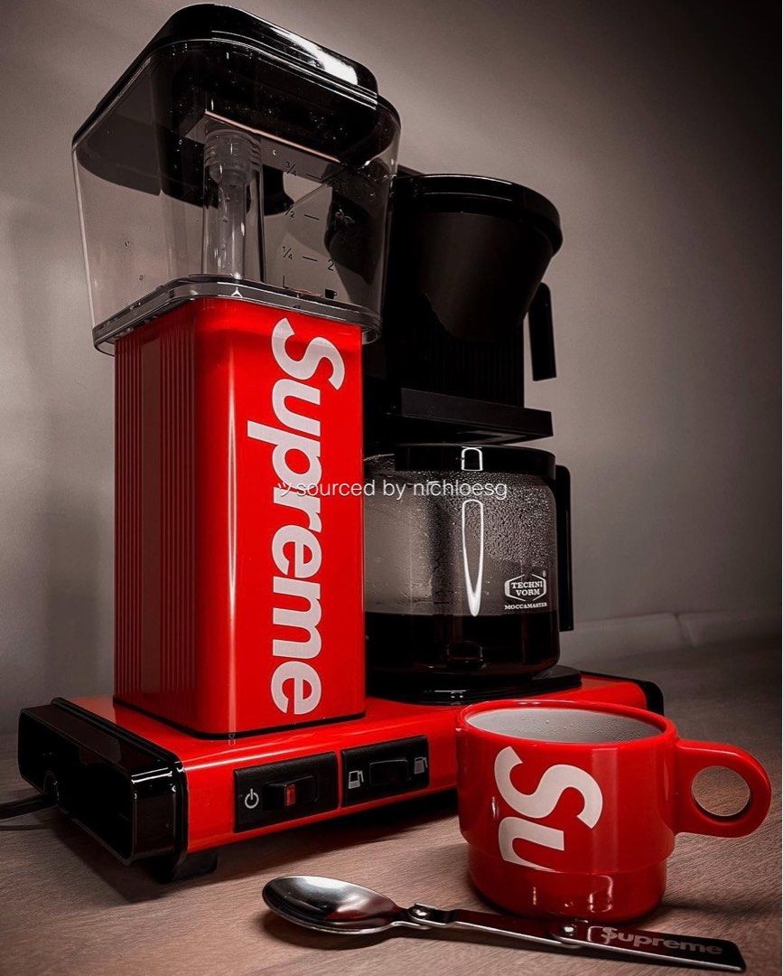 新品 Supreme Moccamaster KBGV Coffee Makerコーヒーメーカー