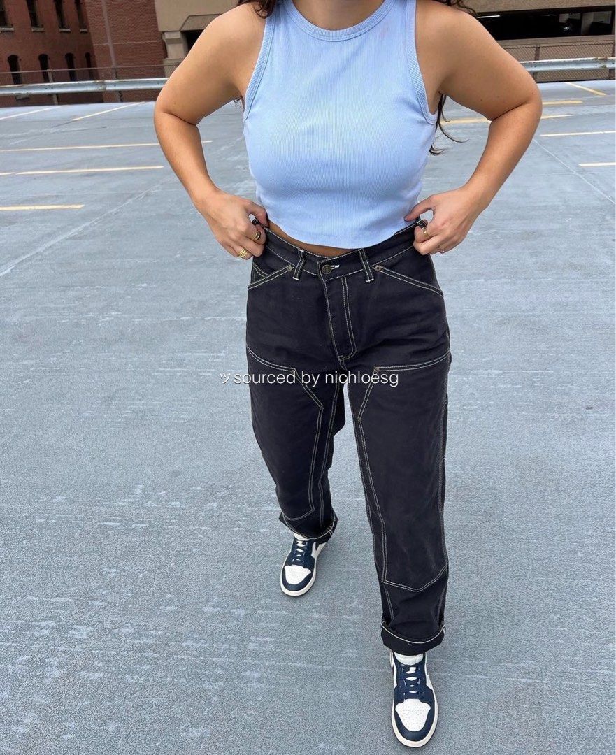 SUPREME TRUE RELIGION GORE-TEX PANT (Category: Jeans) located in Singapore. Submitted by nichloesg (Listing ID 1201115351, Image 1). Description: ✅ Black, red, denim, natural Tags week 14.