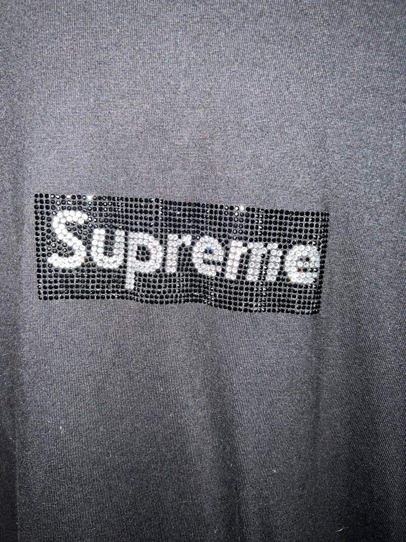 Supreme diamond tee grey deals