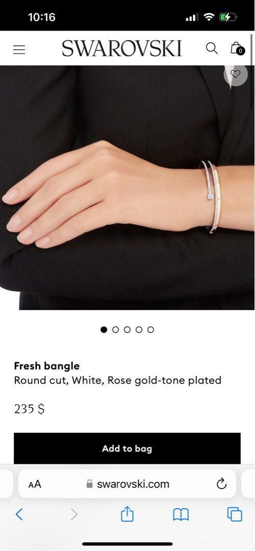 Swarovski fresh bangle discount