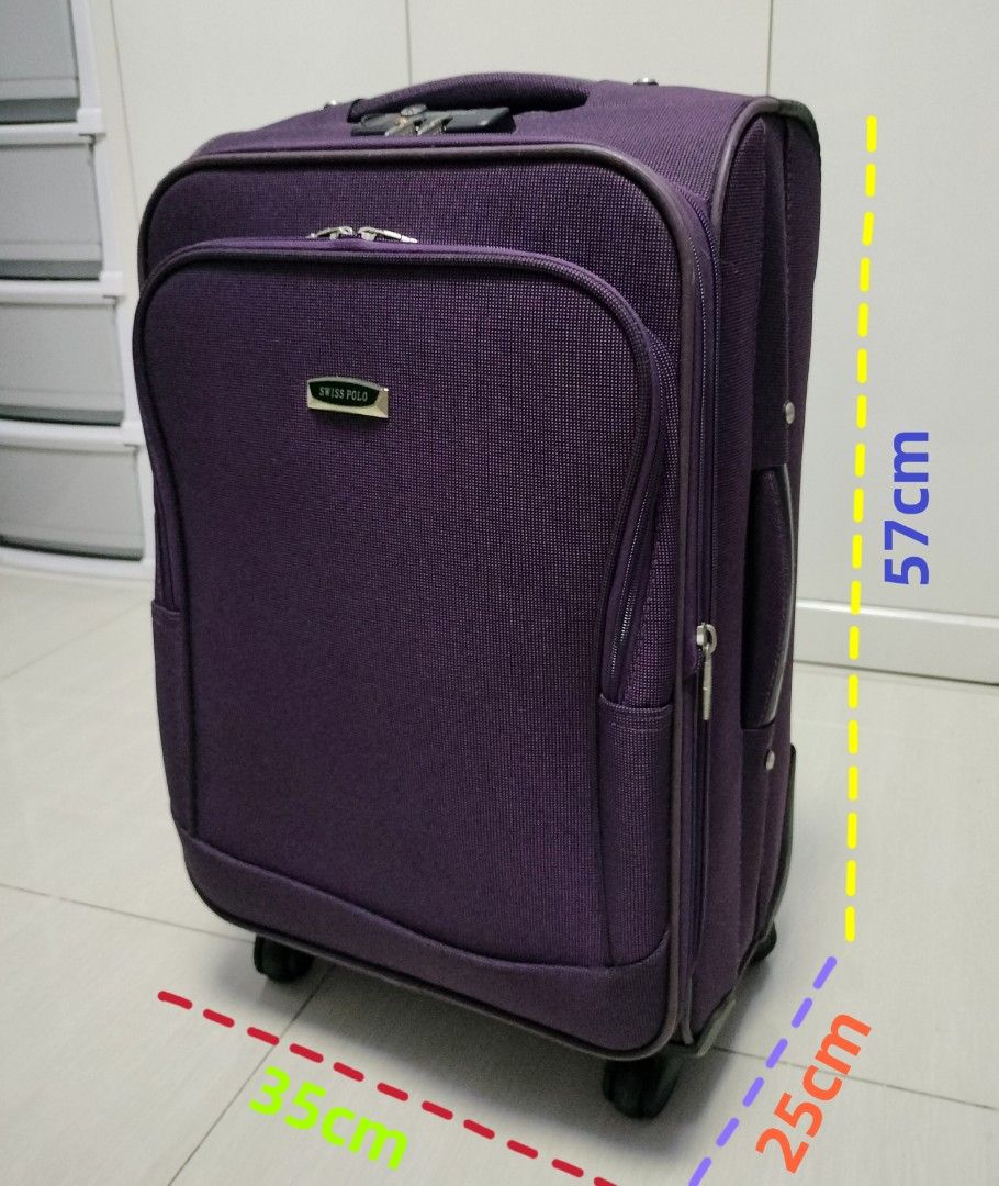 Swiss polo luggage wheel store