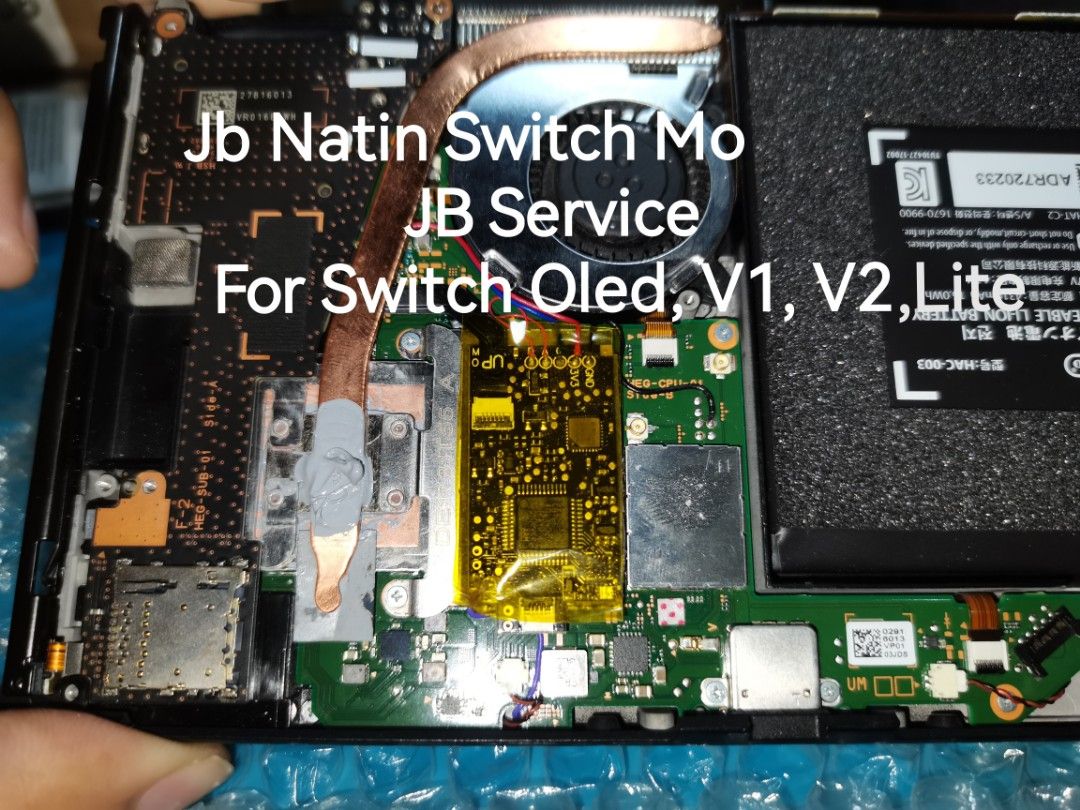 switch jb service (Category: Nintendo) located in Manila. Submitted by ren0303 (Listing ID 1201215086, Image 1). Description: for switch V1, V2, LITE price 3k for switch OLED price 3.5k free DUAL BOOT setup na din. pwede din swap sa vita unit or games, switch games, ds games sa jb service ko para maka less ka ng bayad. free clean and branded rethermal paste na din all setup, download, install games included guide kita pano mag download at install