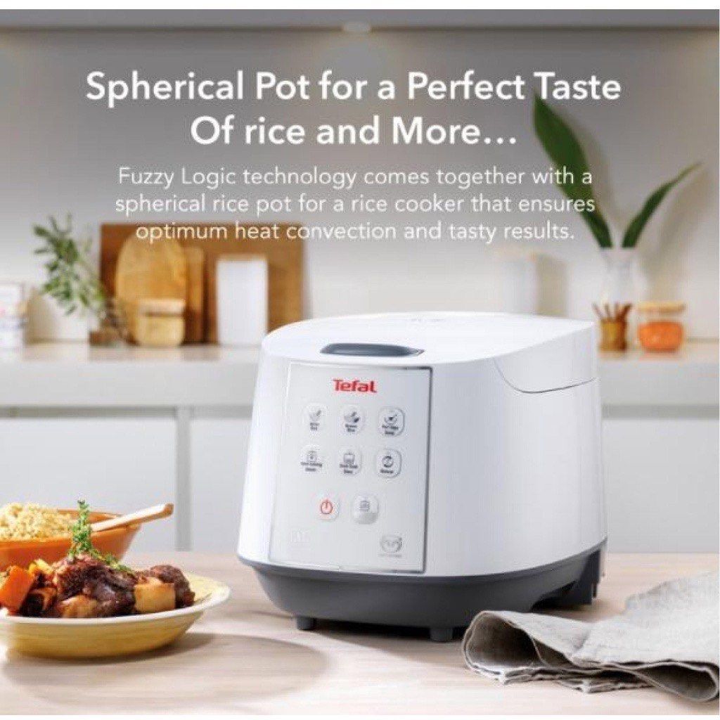 Tefal Fuzzy Logic Rice Cooker 1.8L, TV & Home Appliances, Kitchen Appliances, Cookers on Carousell