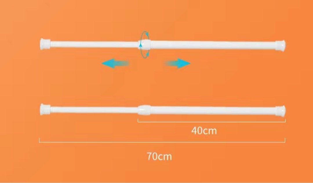 telescopic rod, Furniture & Home Living, Home Improvement