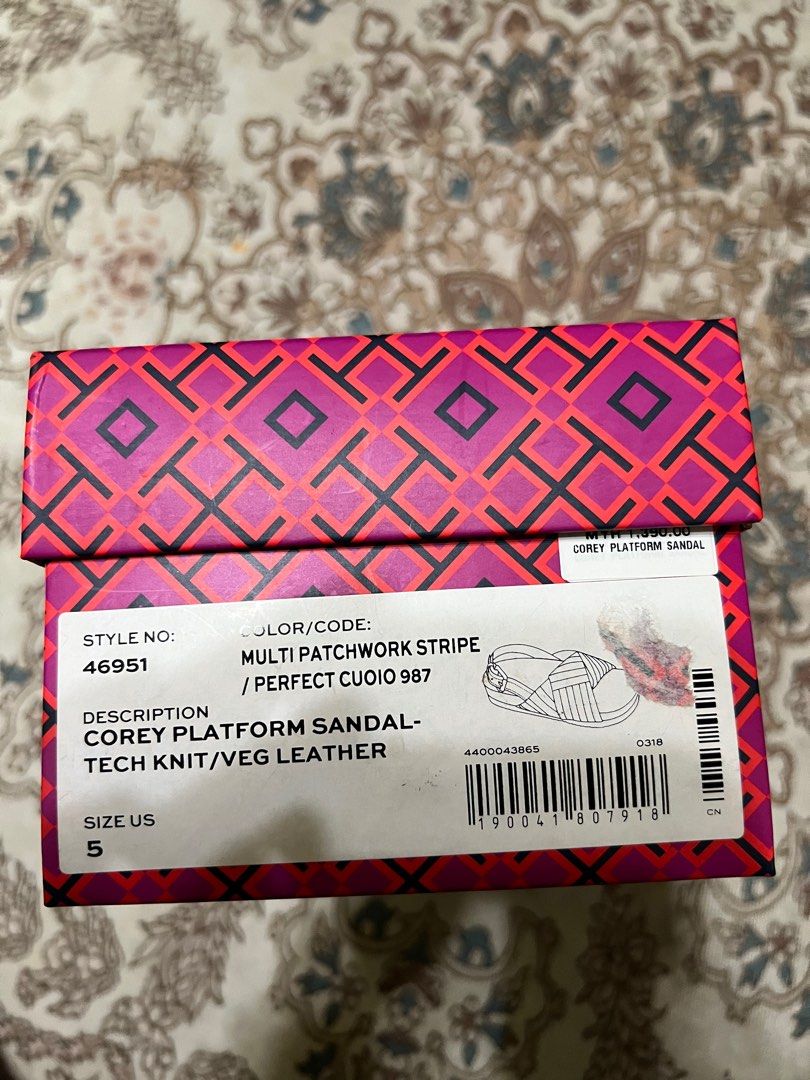 Tory burch on sale corey sandal