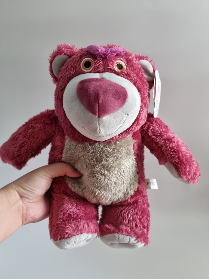 Toy Story Lotso Strawberry Bear Plush, Hobbies & Toys, Toys & Games on