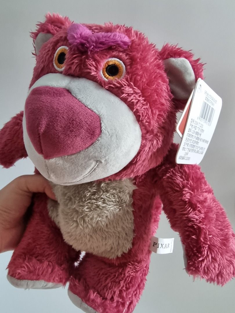 Toy Story Lotso Strawberry Bear Plush, Hobbies & Toys, Toys & Games on
