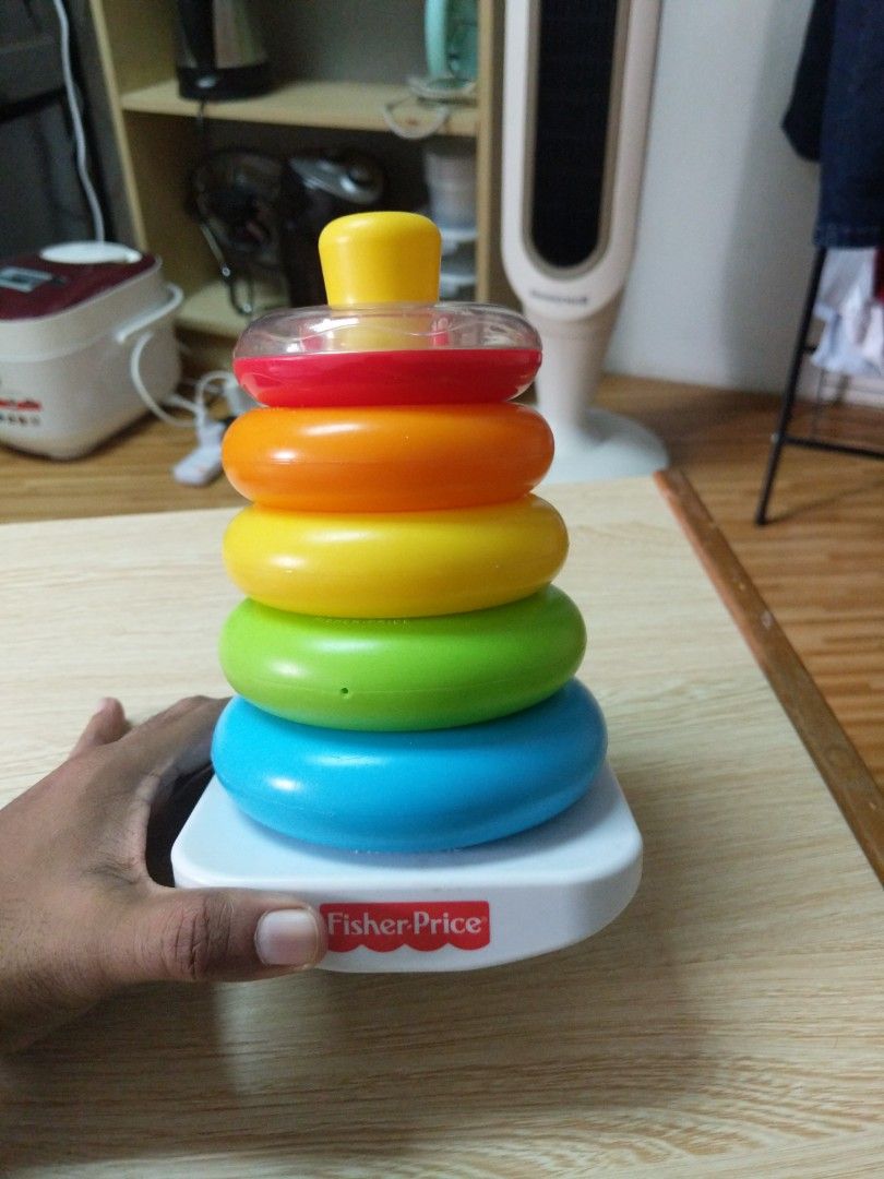 Stacking sales donut toy