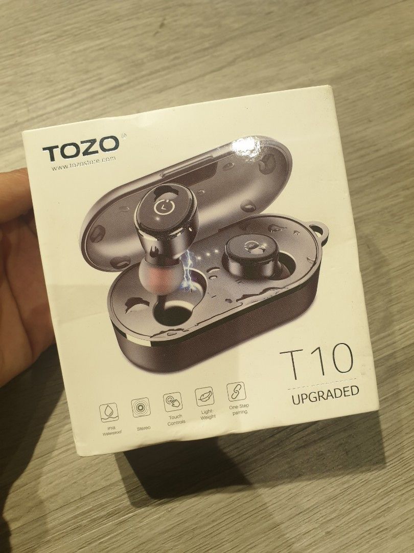 Tozo t10 best sale touch controls