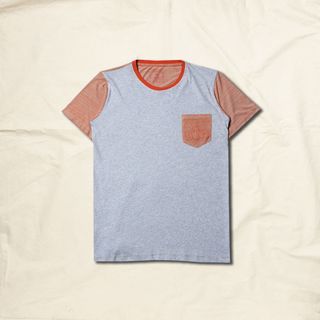 T-shirt jimmy and martin orange block misty size L