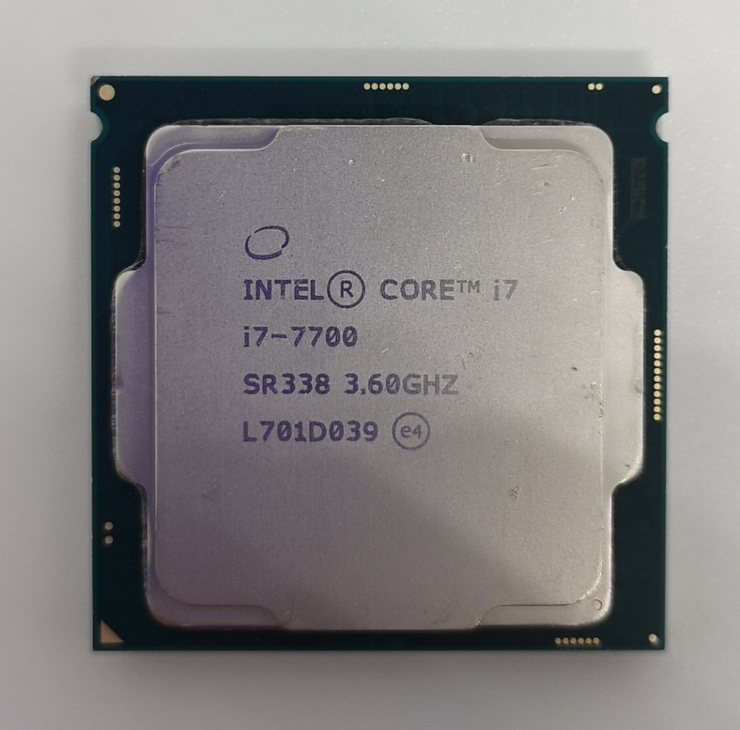 おトク】 中古 Intel 第7世代 Core i7-7700K LGA1151 CPU PCパーツ