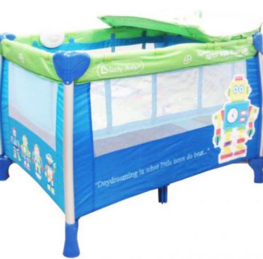 Used lucky baby playpen, Babies & Kids, Baby Nursery & Kids Furniture