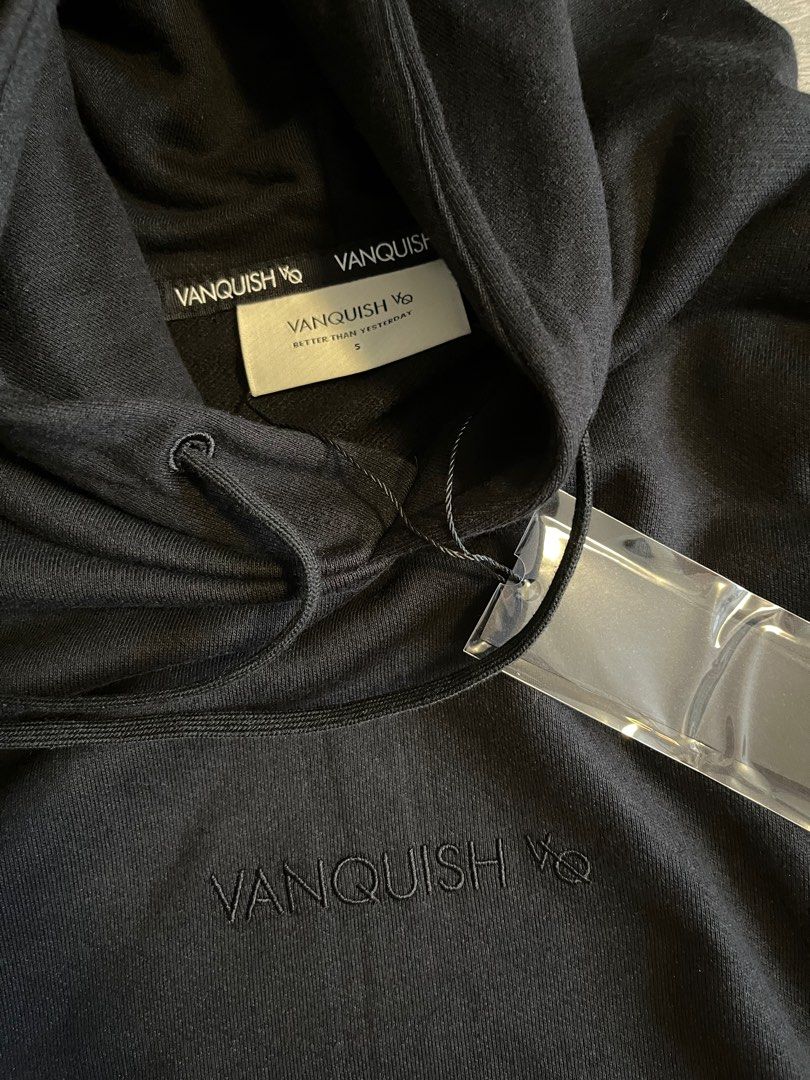 Vanquish Core Blackout Oversized Hoodie, 男裝, 上身及套裝, 衛衣