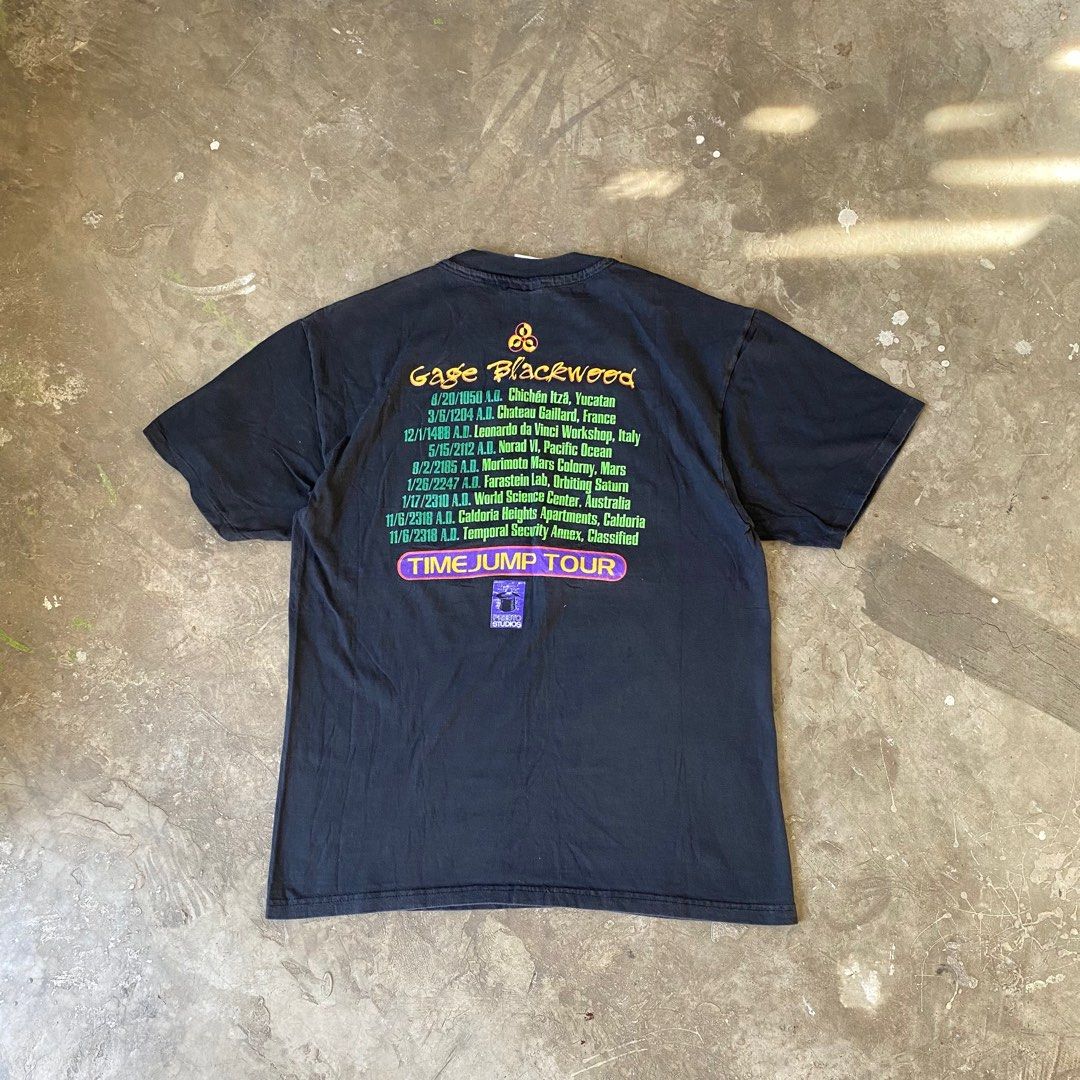 Vintage Gage Blackwood Time Jump Tour, Men's Fashion, Tops & Sets