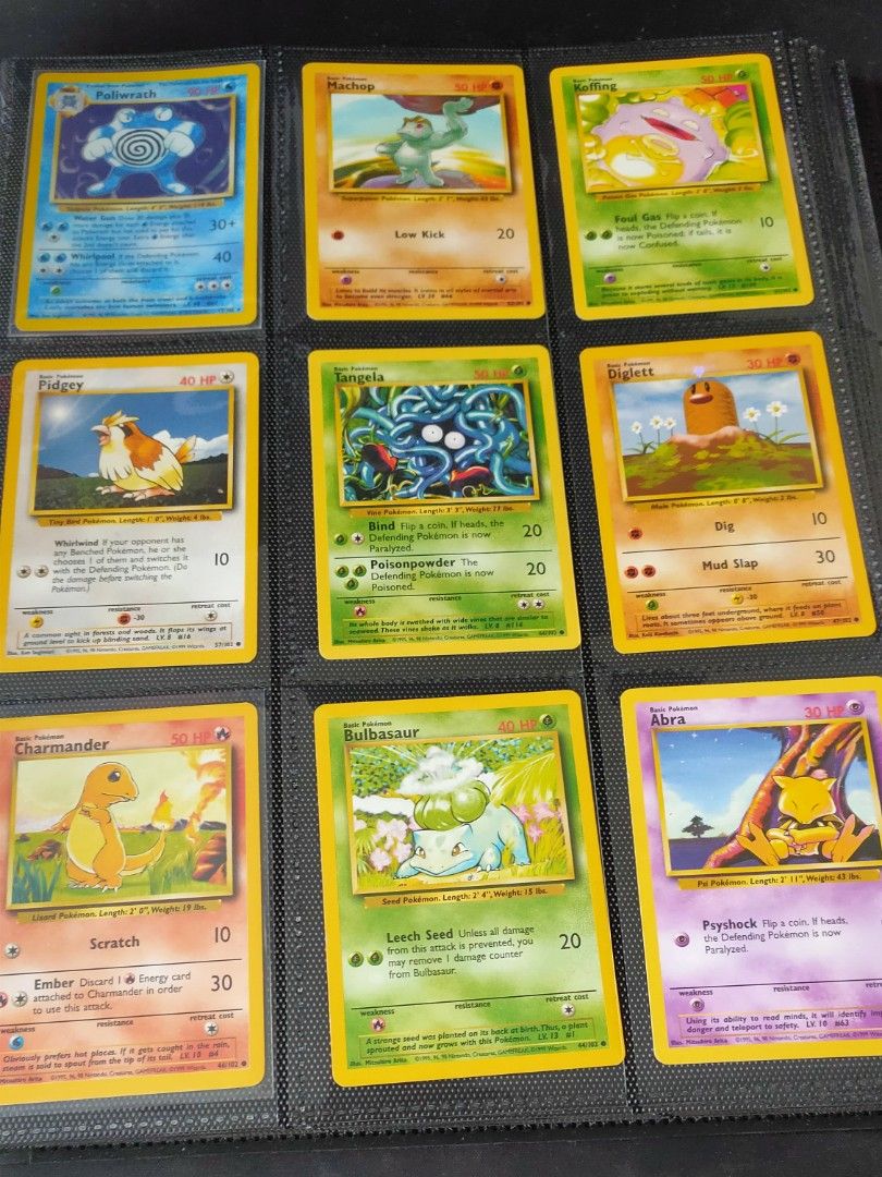 Vintage Pokemon cards base set, Hobbies & Toys, Toys & Games on Carousell