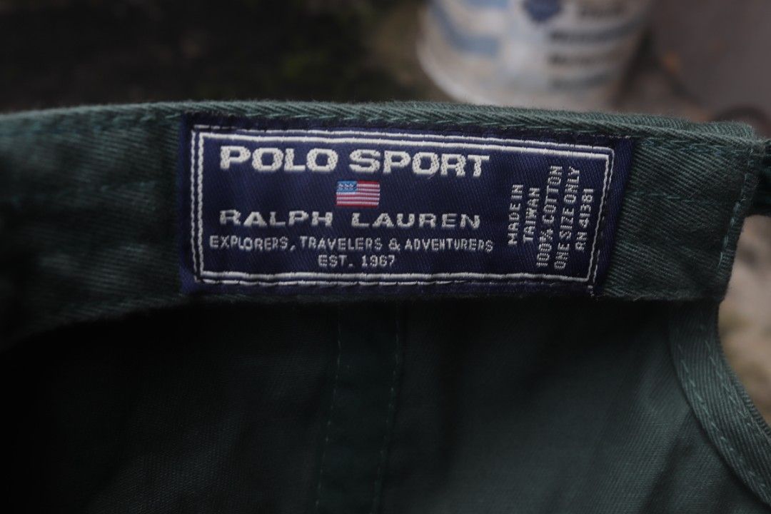 Vintage Polo Sport by Ralph Lauren, Fesyen Pria, Aksesoris ...