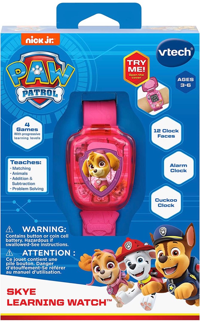 Vtech paw deals patrol watch instructions
