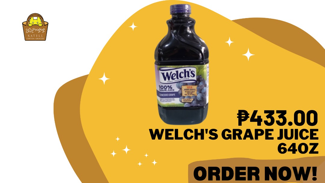 Welch's Grape Juice 64oz, Food & Drinks, Beverages on Carousell