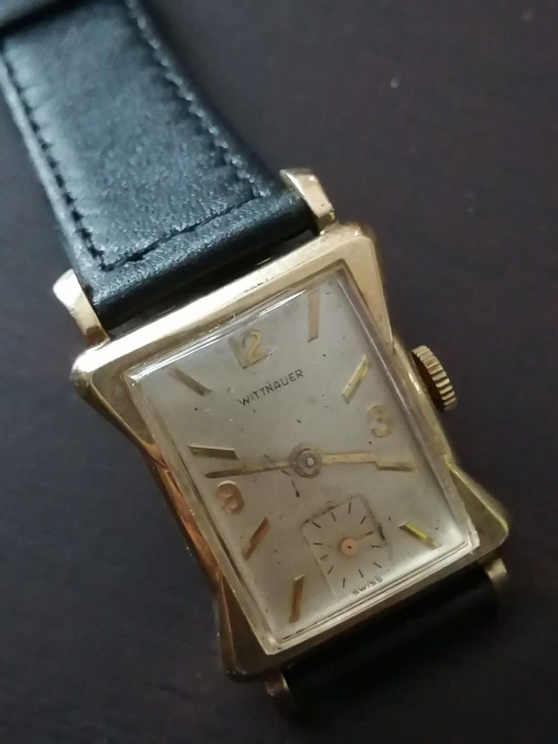 Wittnauer 10k deals gold filled watch