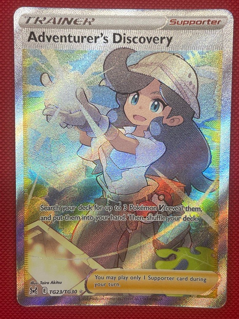 WTT/WTS Adventurer's Discovery full art lost origin, Hobbies & Toys, Toys &  Games on Carousell