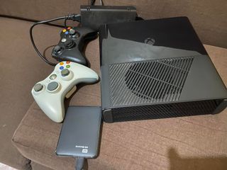Xbox 360 for Sale with Two Wireless Controller and 750GB Storage