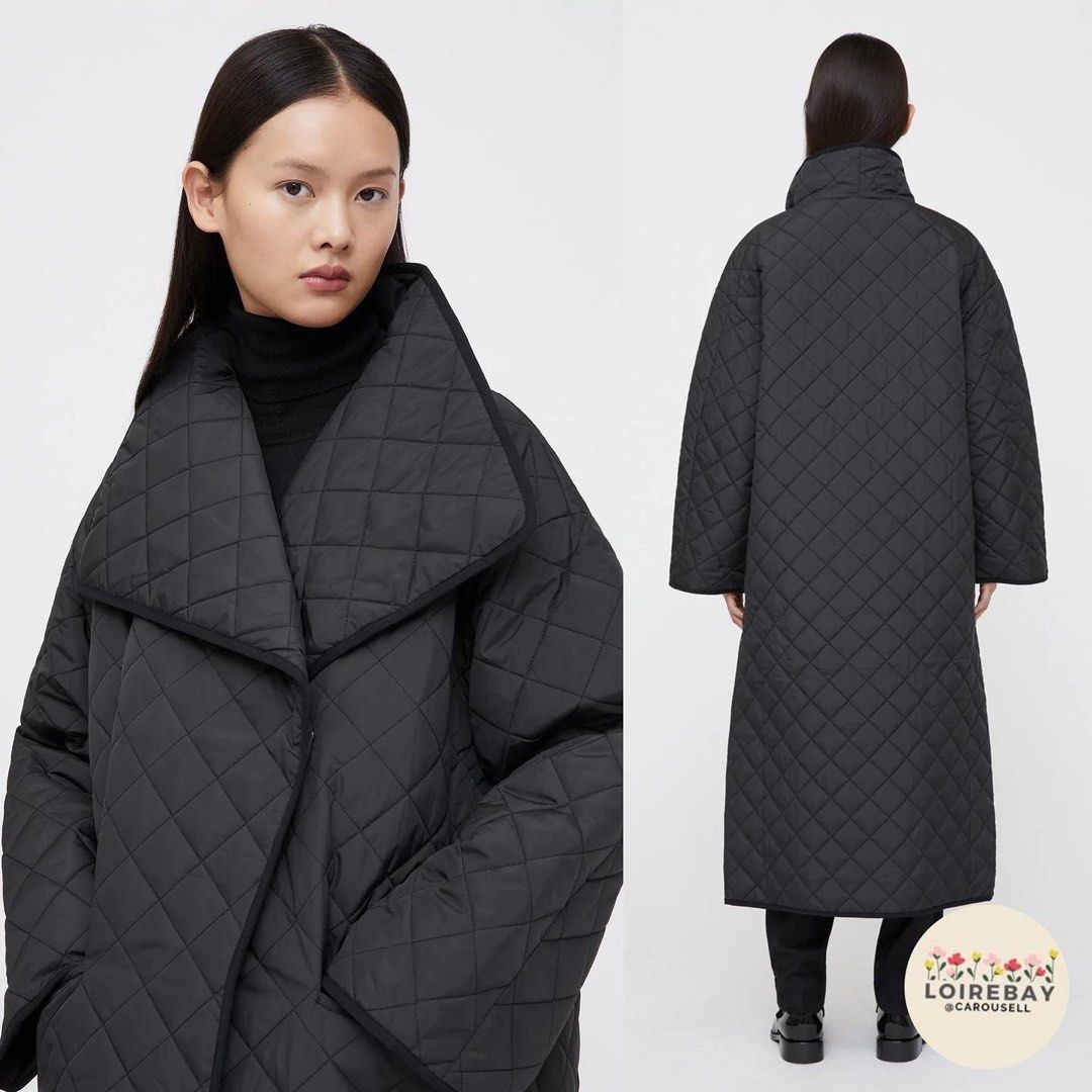 Quilted winter top coat