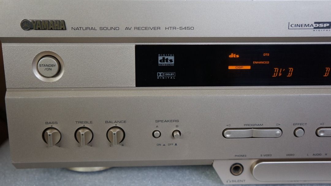 Yamaha HTR5450 5.1ch Natural Sound AV Receiver, Audio, Soundbars