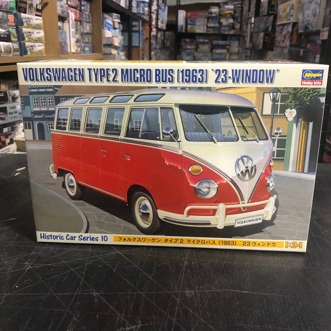 Kit Modèle Hasegawa Volkswagen Type 1 Flower Power - Neuf Pour Collectionneurs