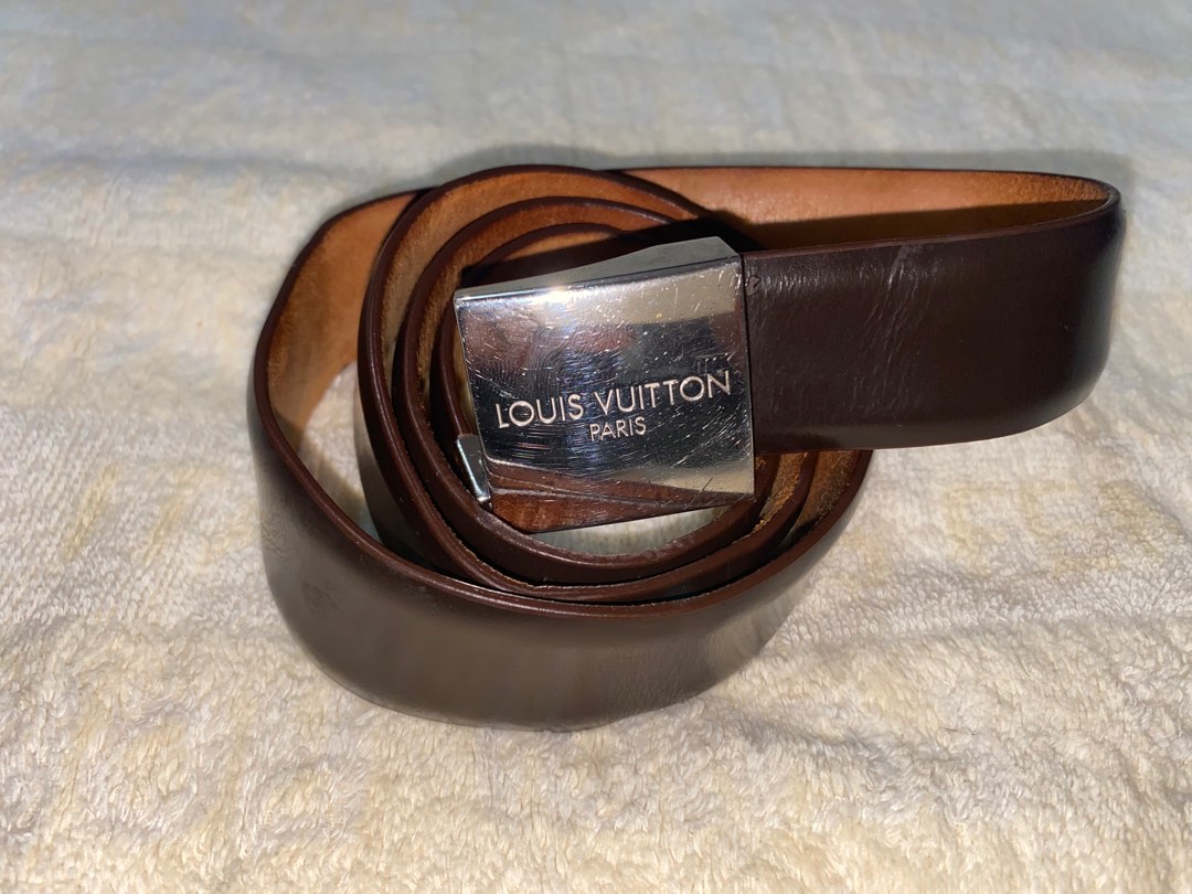 Old louis vuitton belt on sale