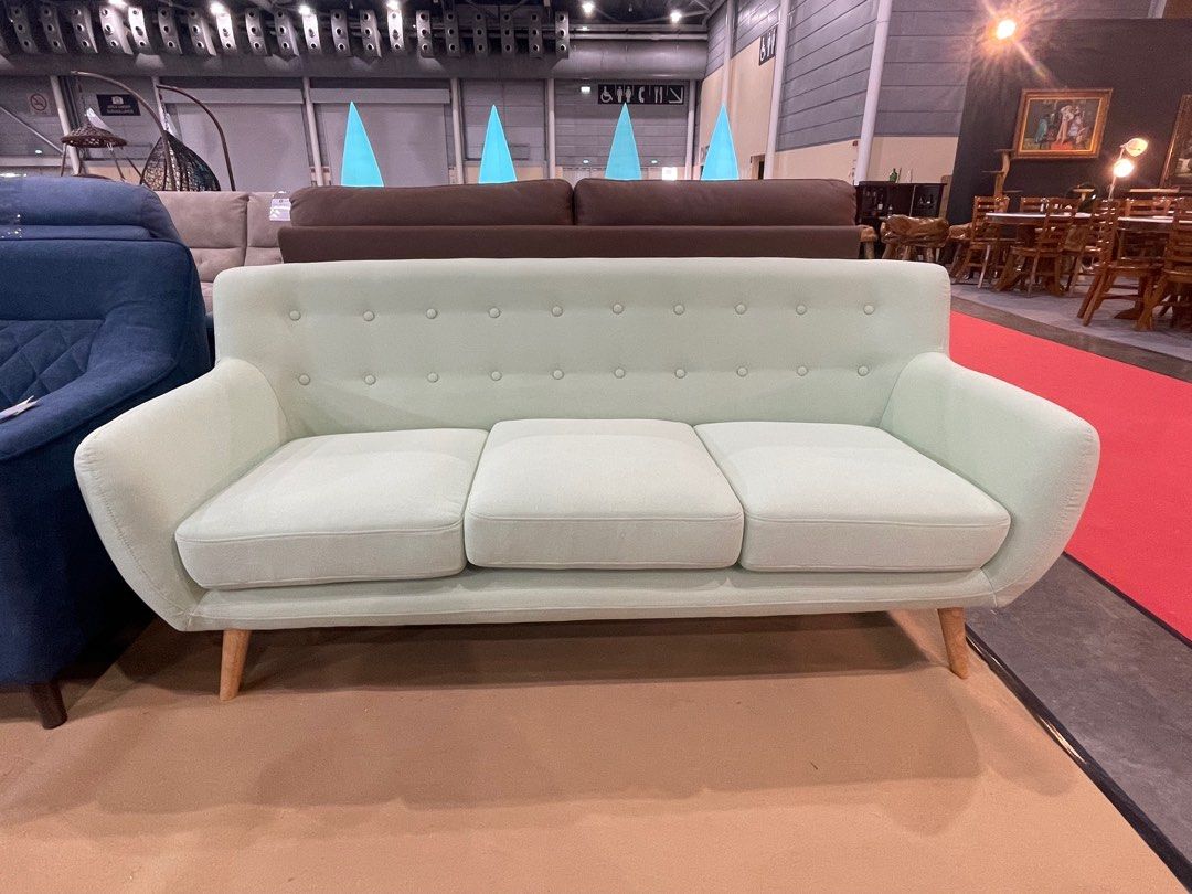 3seater Fabric Sofa Free Delivery, Furniture & Home Living, Furniture