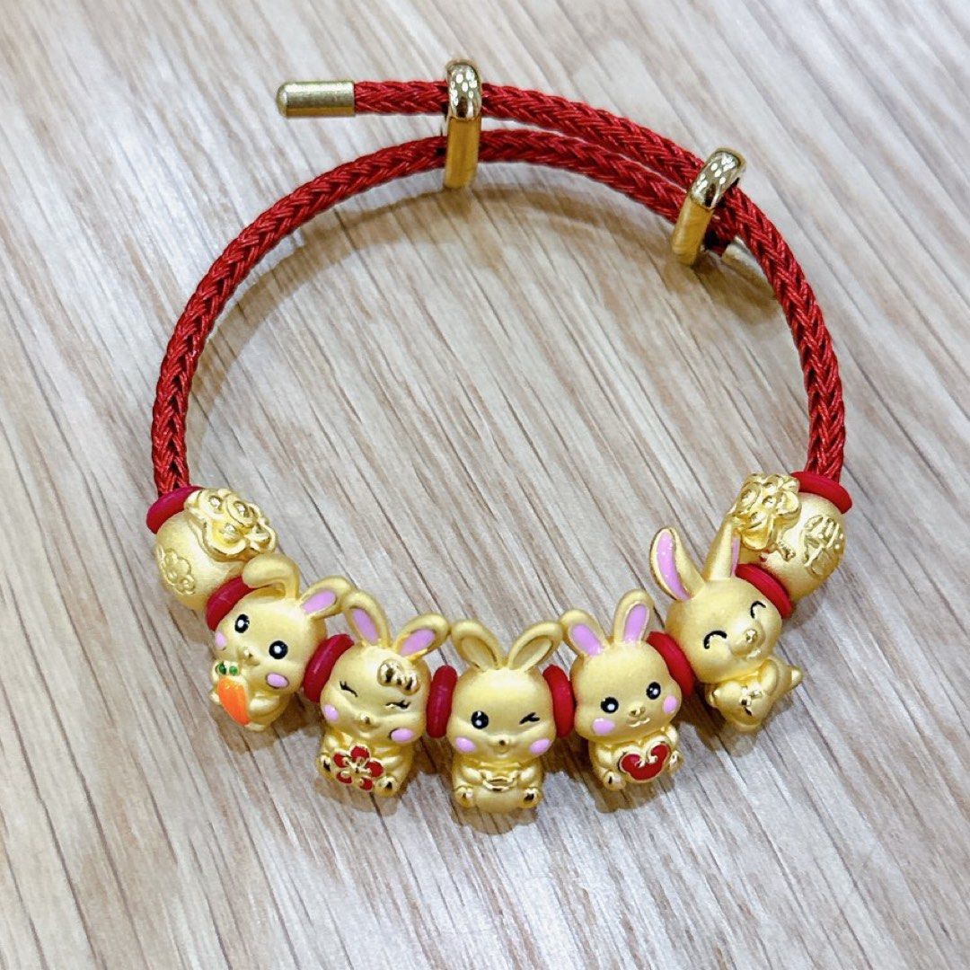 Rabbit bracelet charm outlet