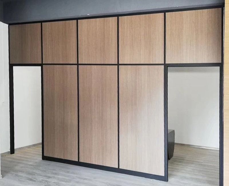 (包送貨) 辦公室間隔 隔斷屏風 木板間牆 寫字樓間房 partition wall scr018, 傢俬＆家居, 家居裝飾, 家居裝飾 ...